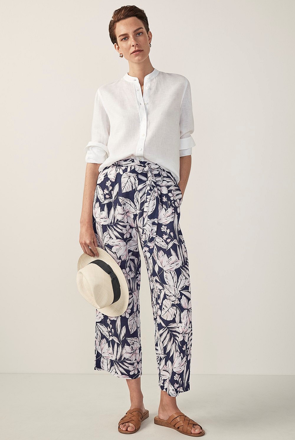Linen Longline Shirt