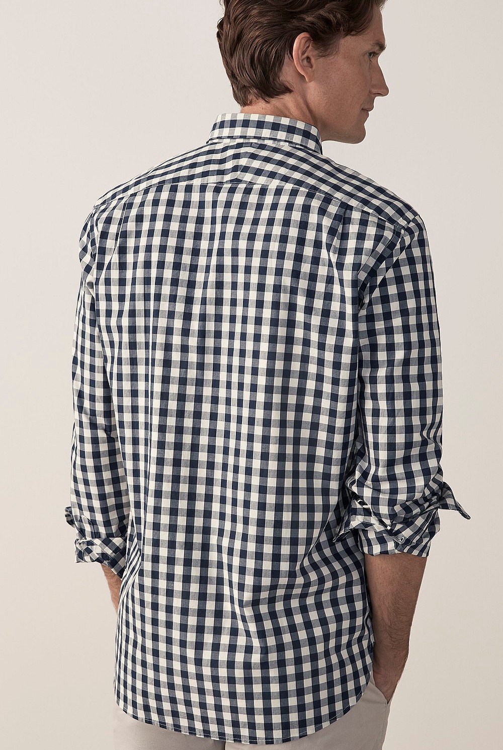 Cotton Gingham Shirt