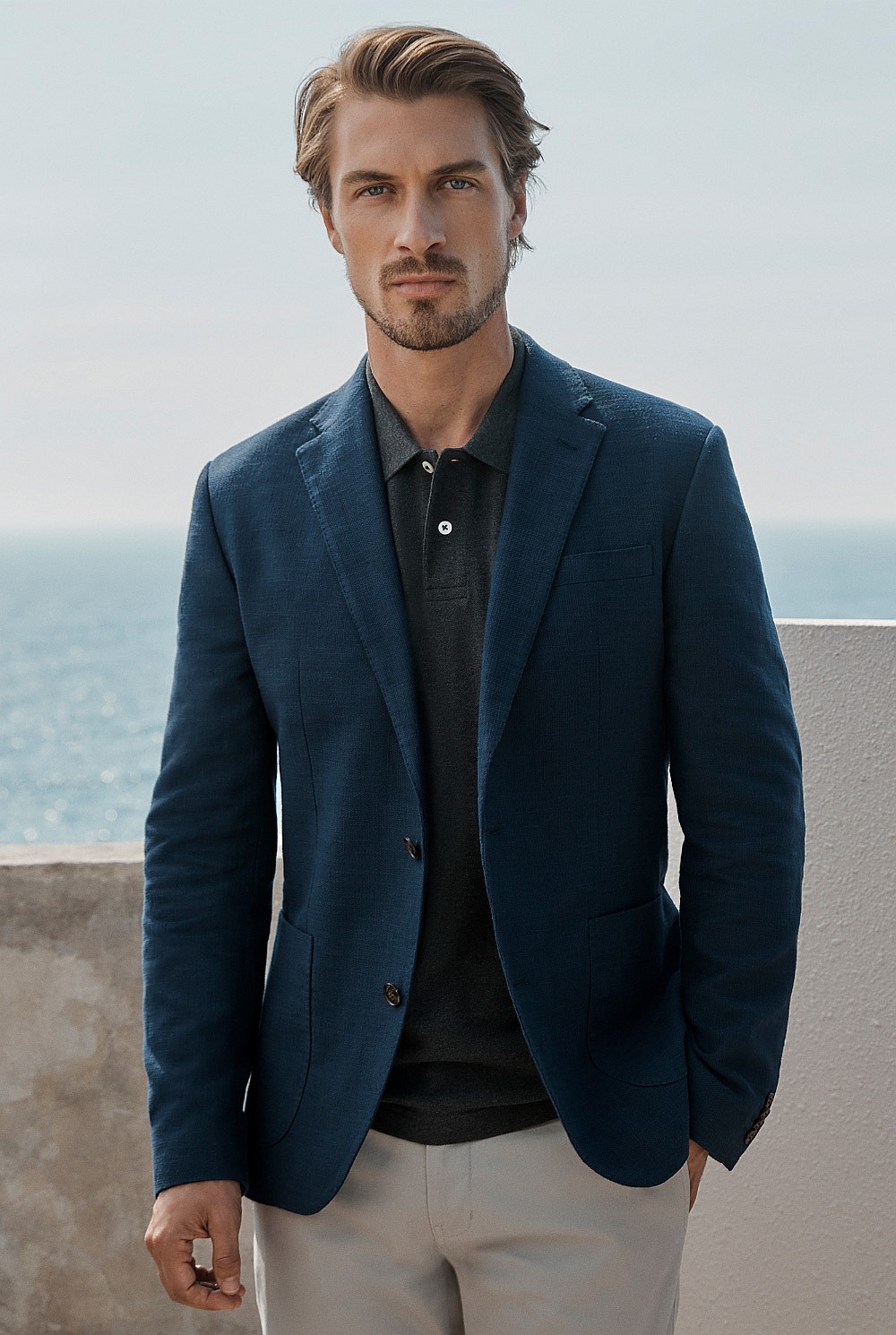 Basketweave Blazer