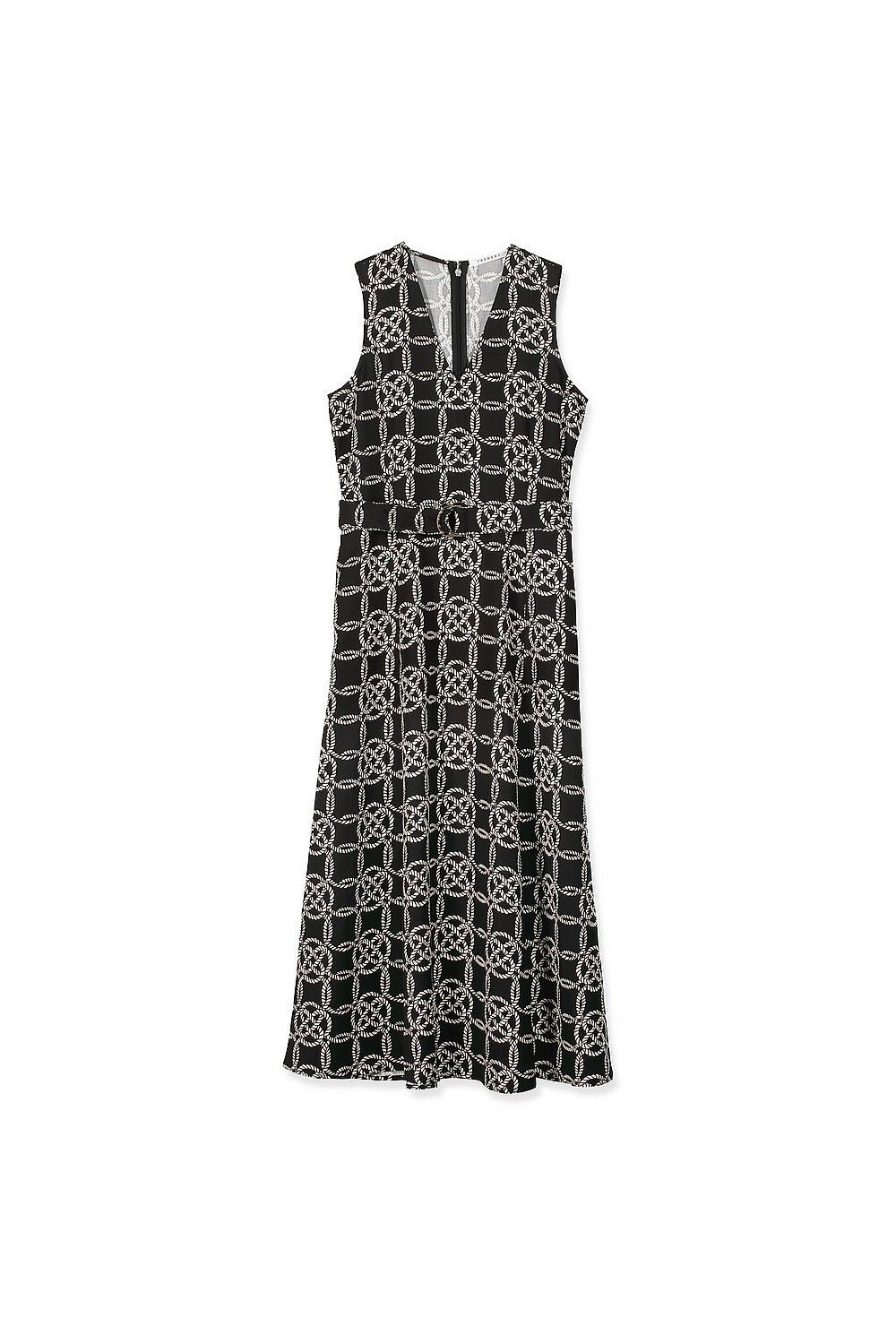 Tencel Rope Print Dress