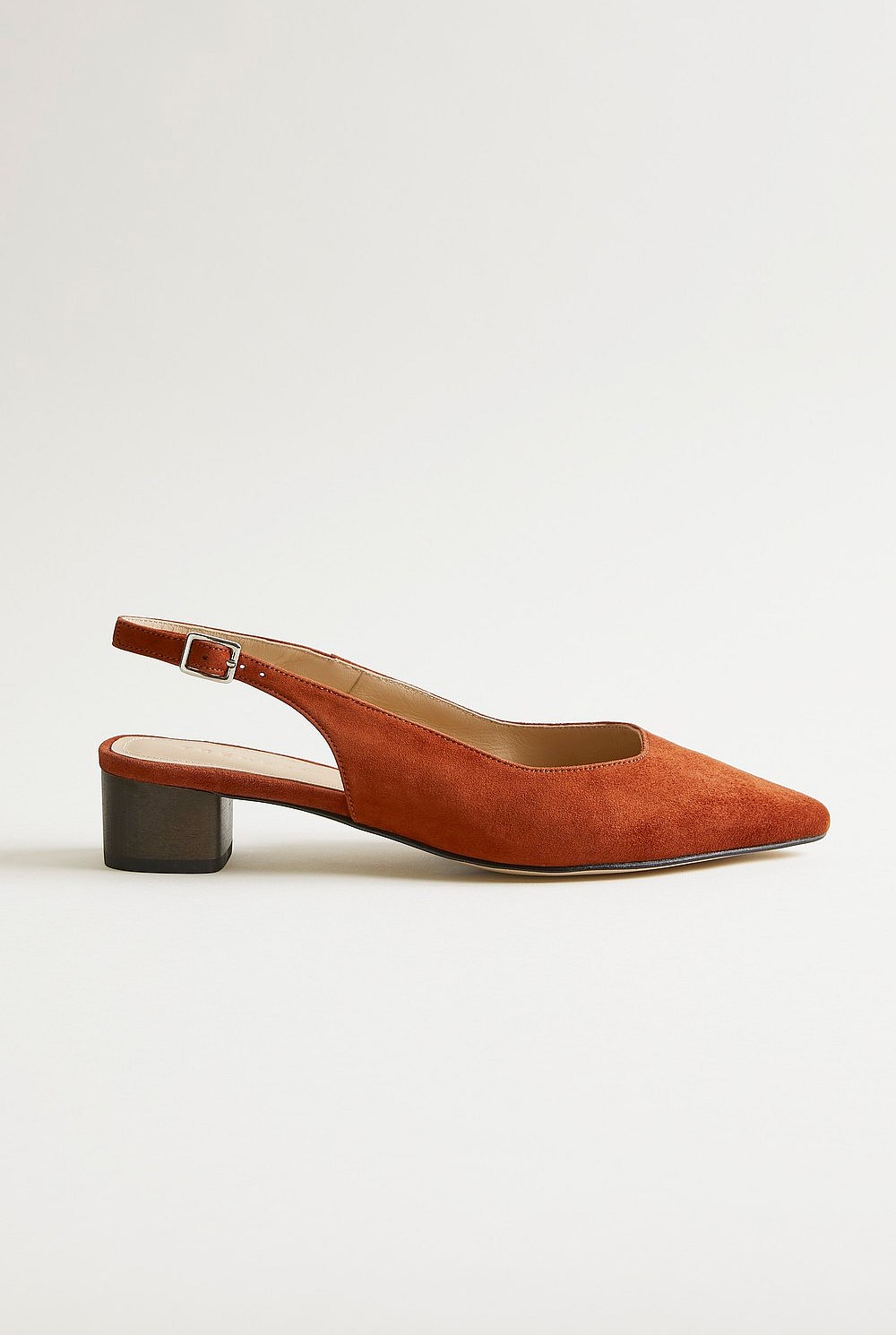 Ainslie Suede Mid Heel