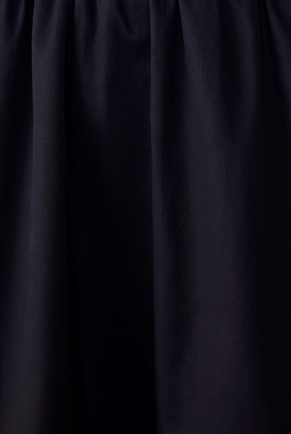 Cotton Sateen Pocket Detail Skirt