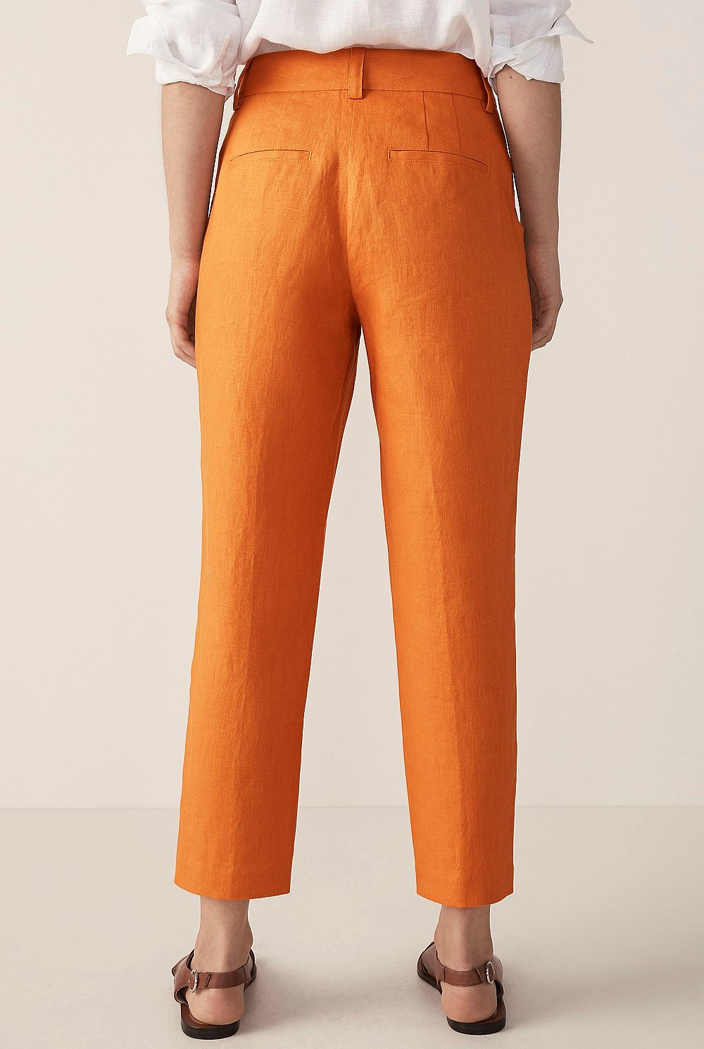 Linen Pinch Stitch Pant