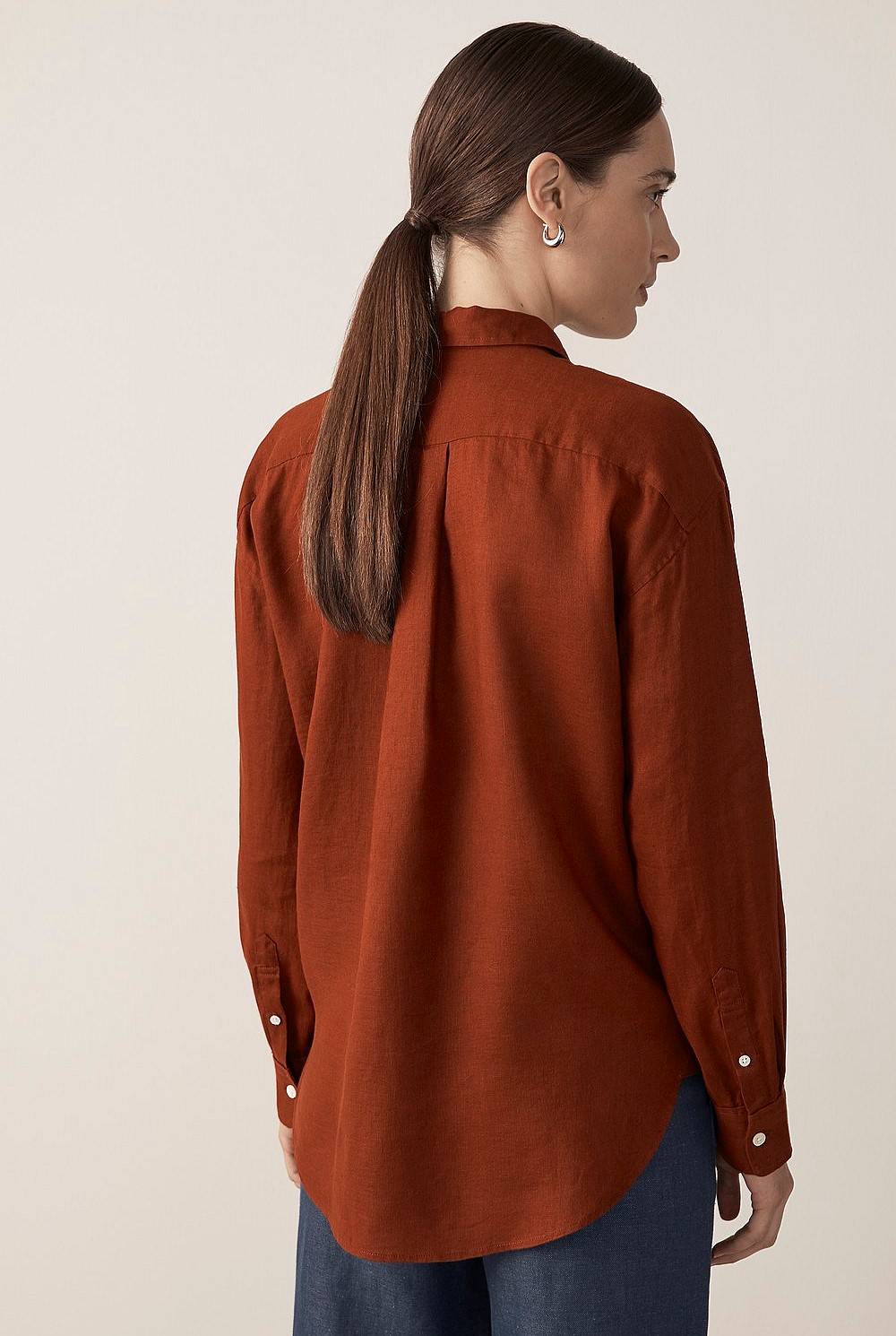 Linen Boyfriend Shirt