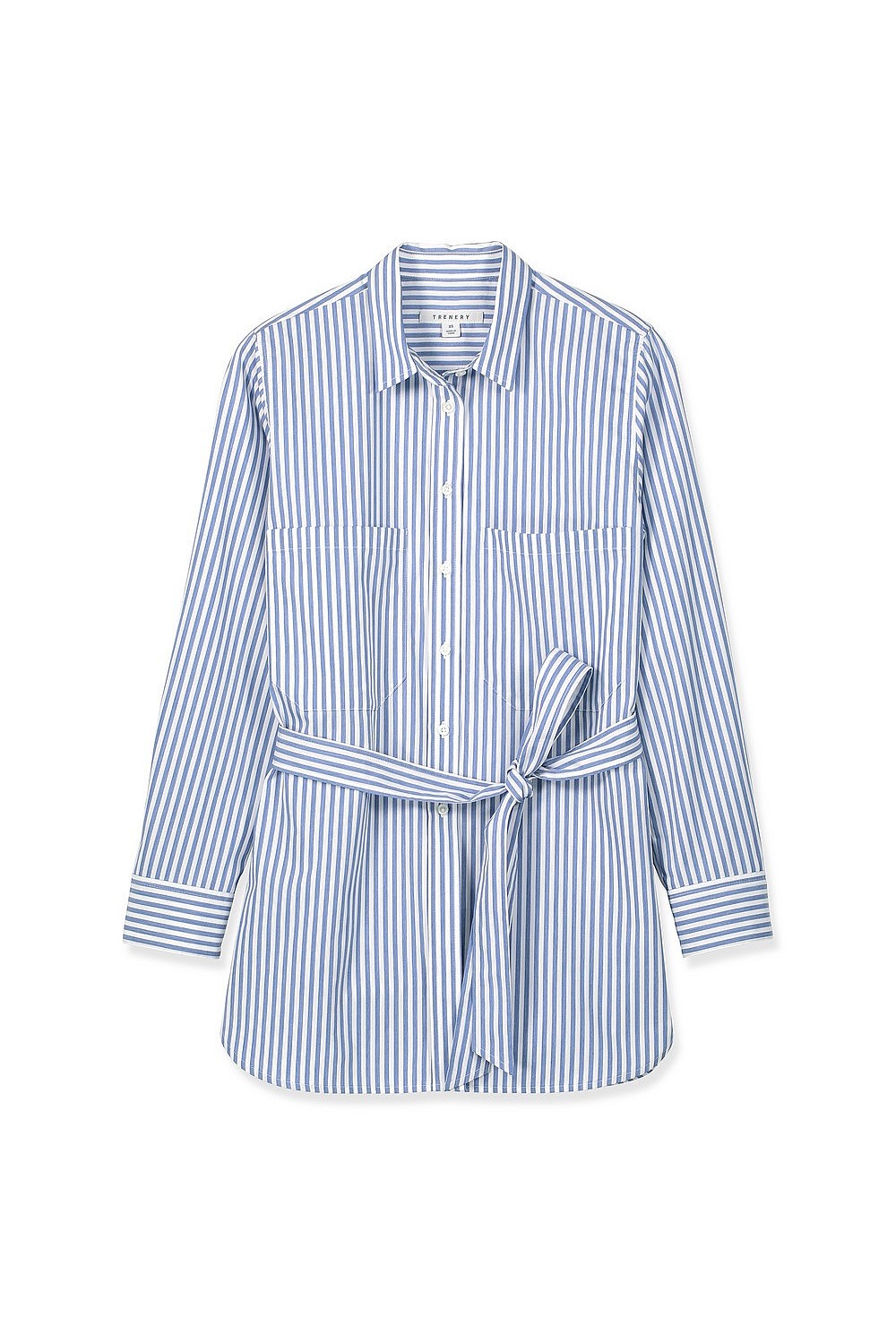 Cotton Poplin Stripe Shirt