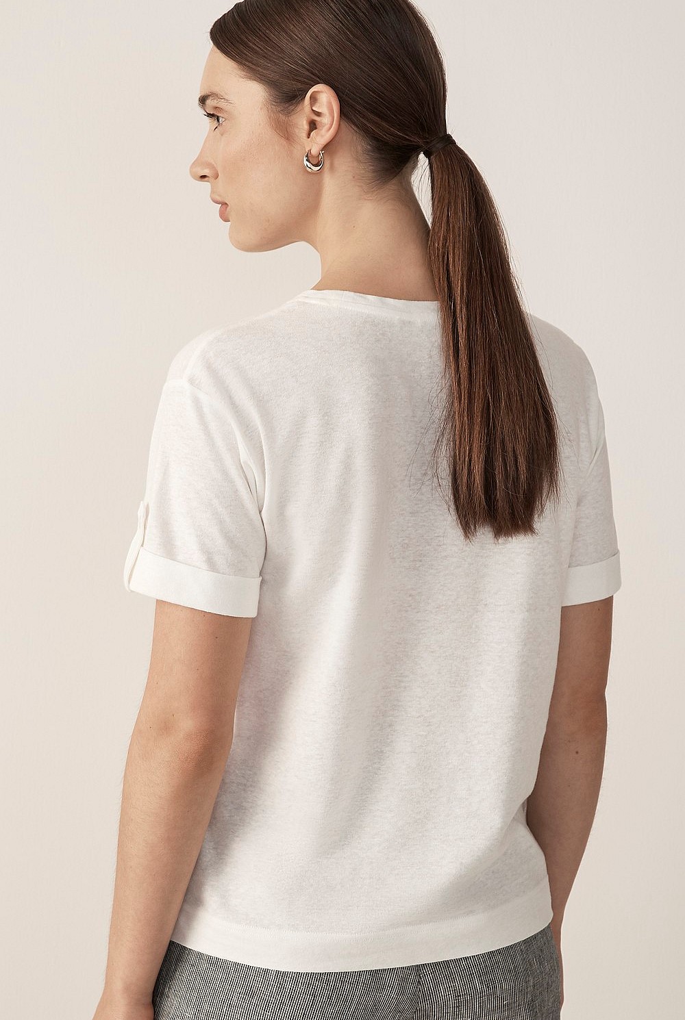 Tab Sleeve T-Shirt