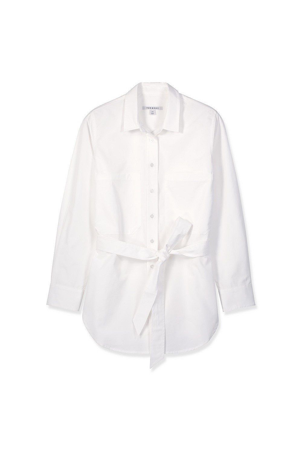 Cotton Poplin Tunic Shirt