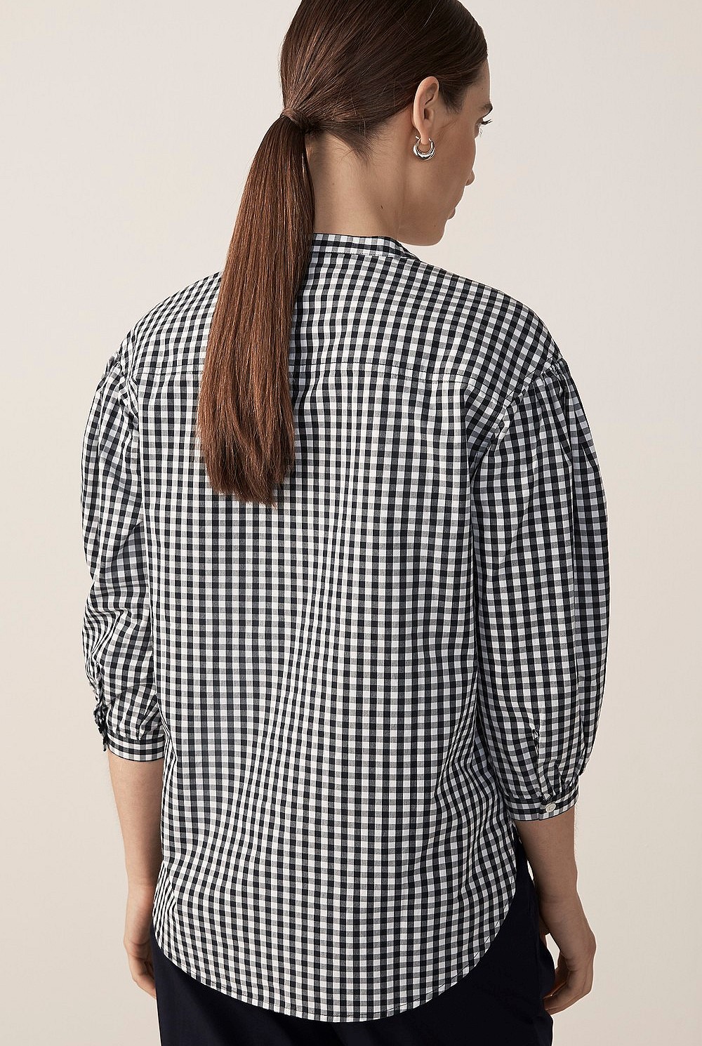 Gingham Blouse
