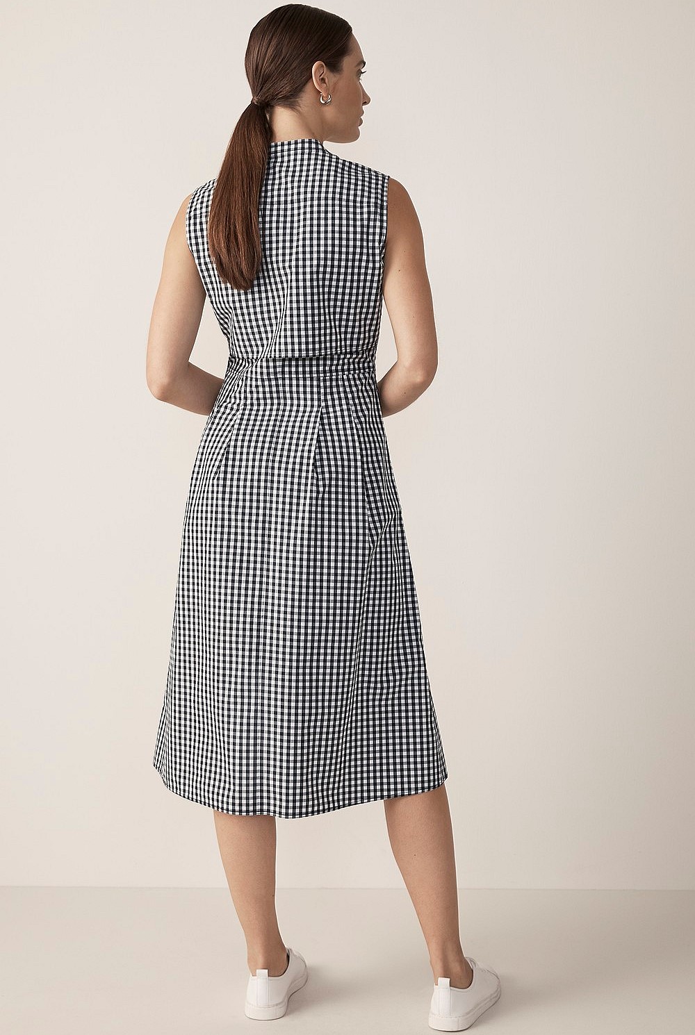 Gingham Shirt Dress