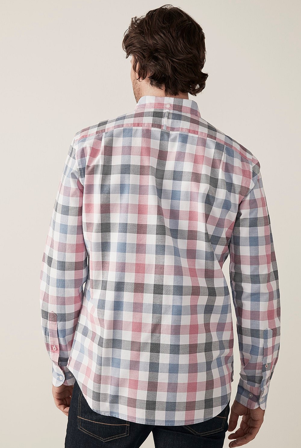 Large Gingham Oxford Shirt