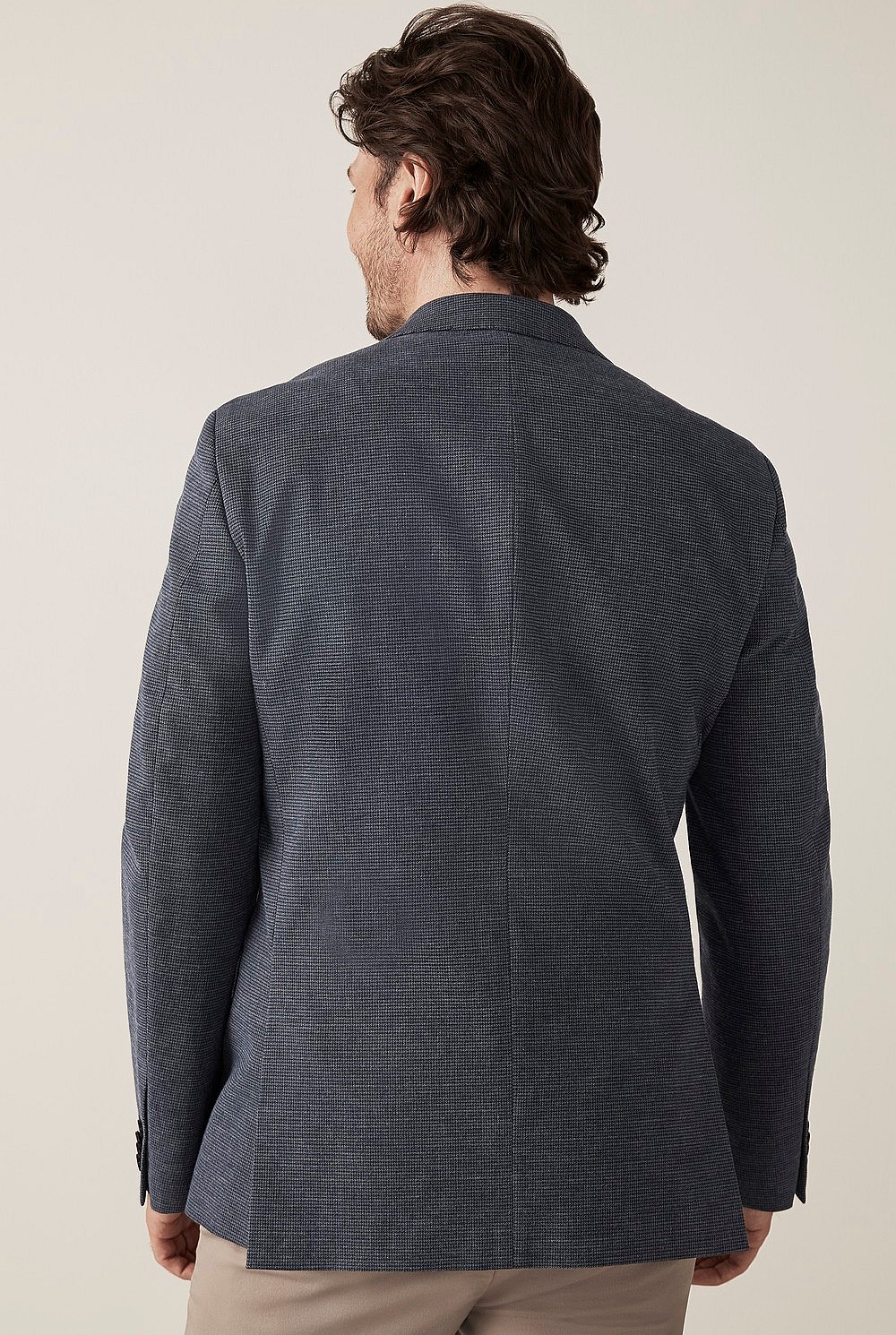 Puppytooth Check Blazer