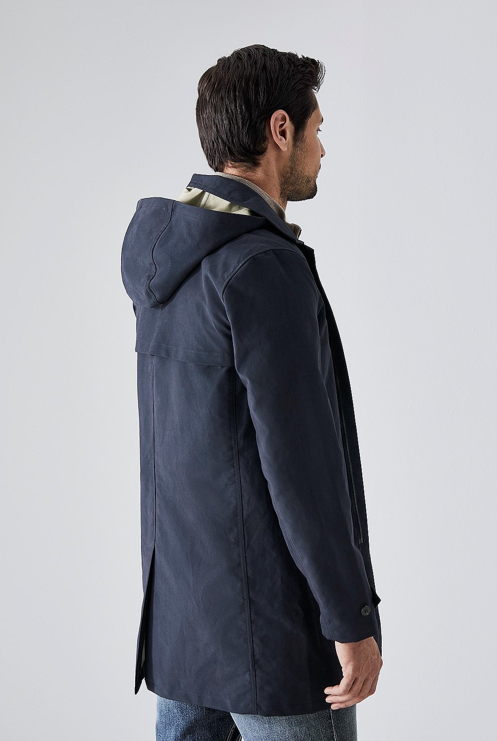 Hooded Rain Mac