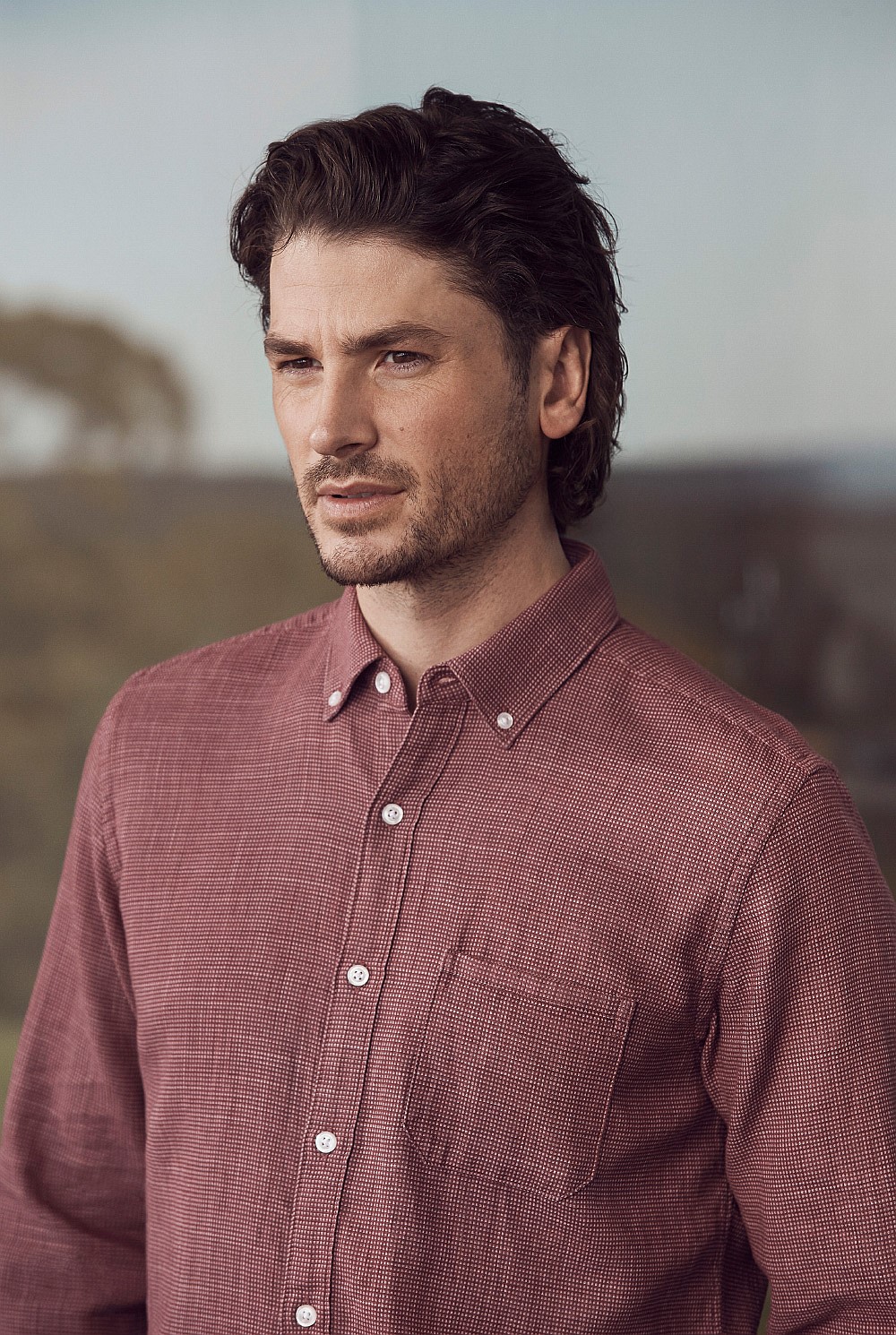 Textured Double Weave Shirt