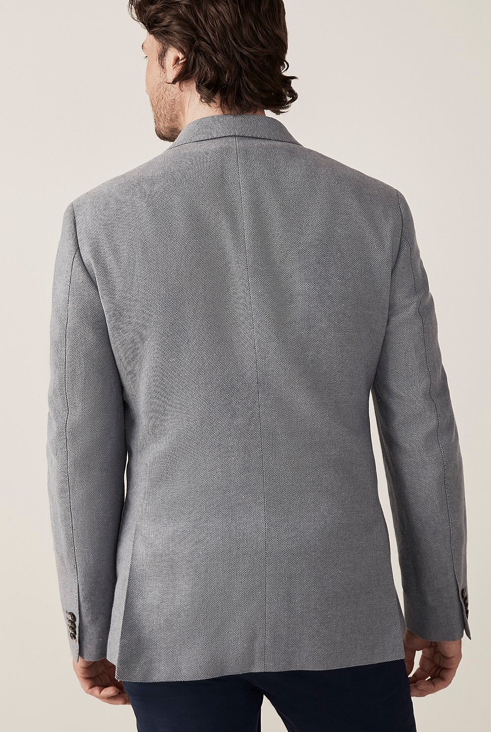 Hopsack Cotton Linen Blazer