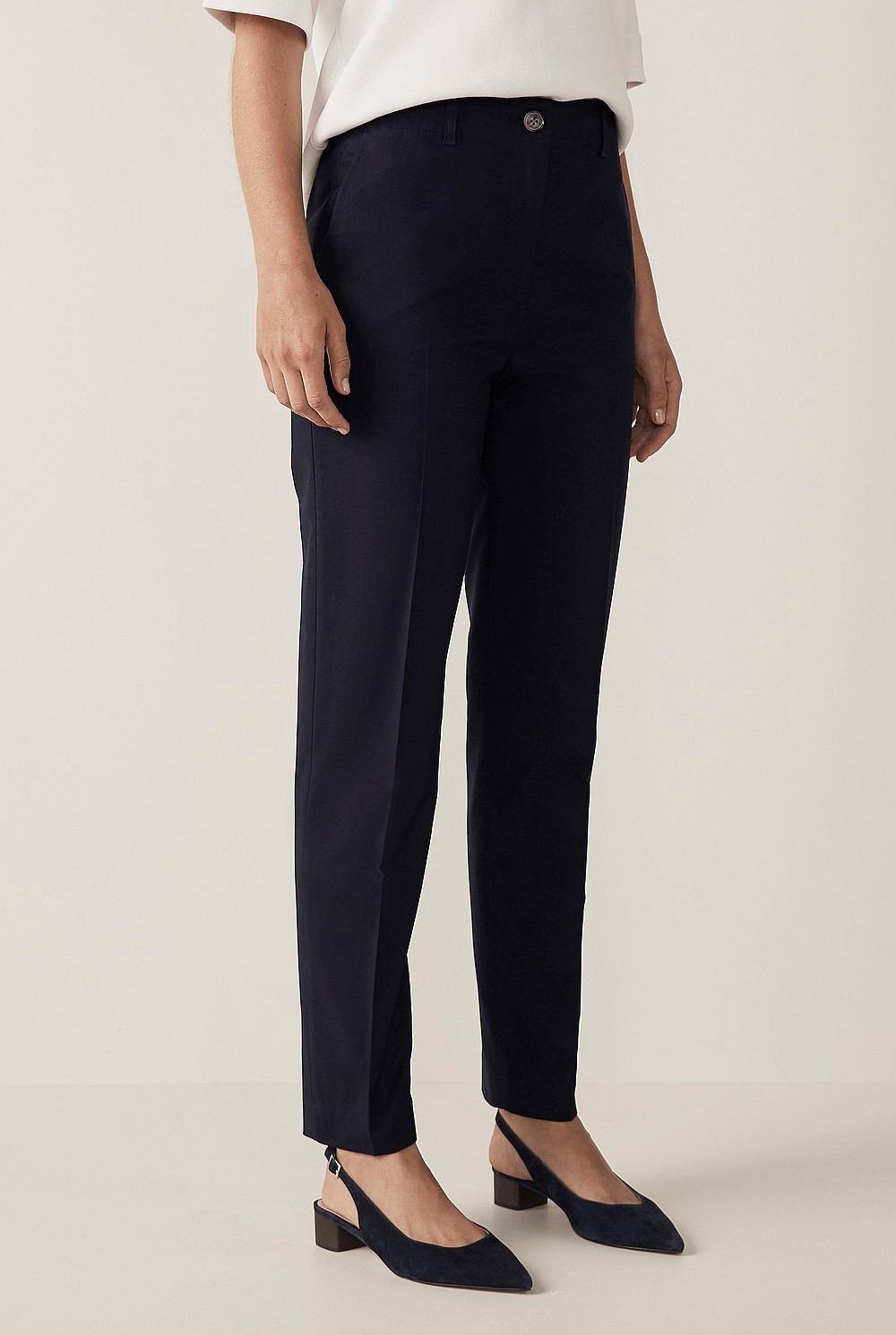 Cotton Double Cloth Trouser