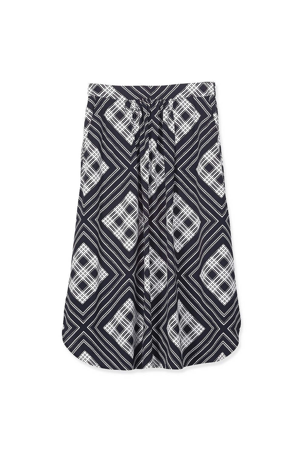 Geo Tile Print Skirt