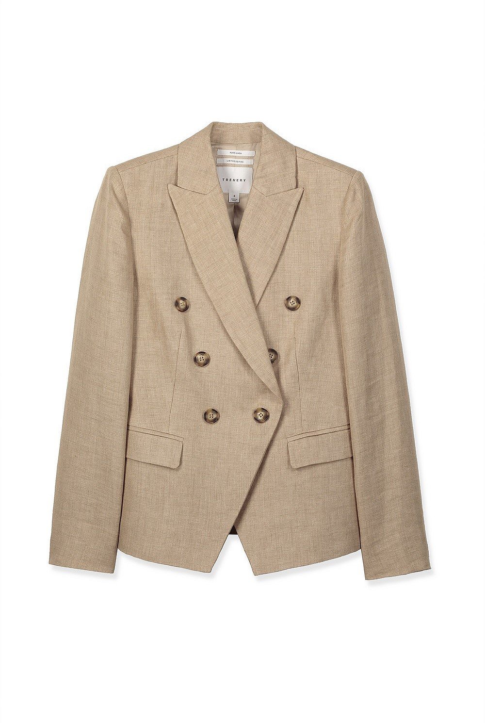 Linen Double Breasted Blazer
