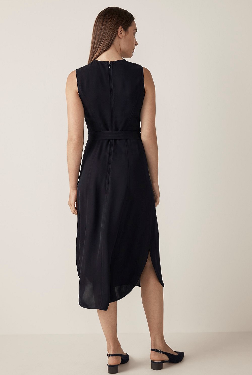 Seam Detail Sleeveless Dress