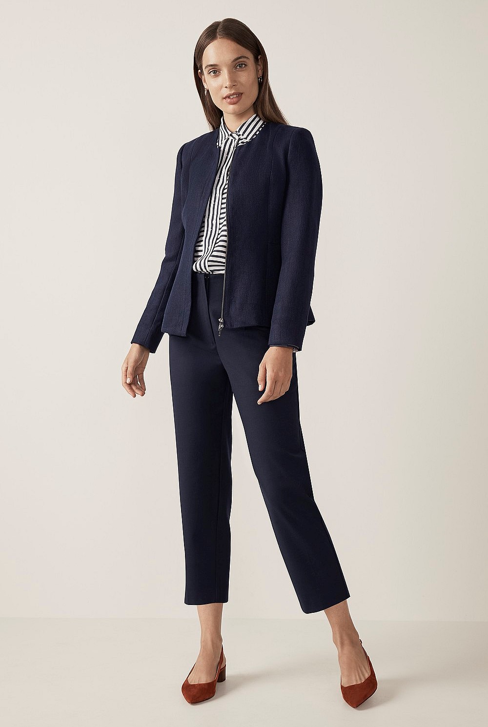 Modal Stripe Shirt