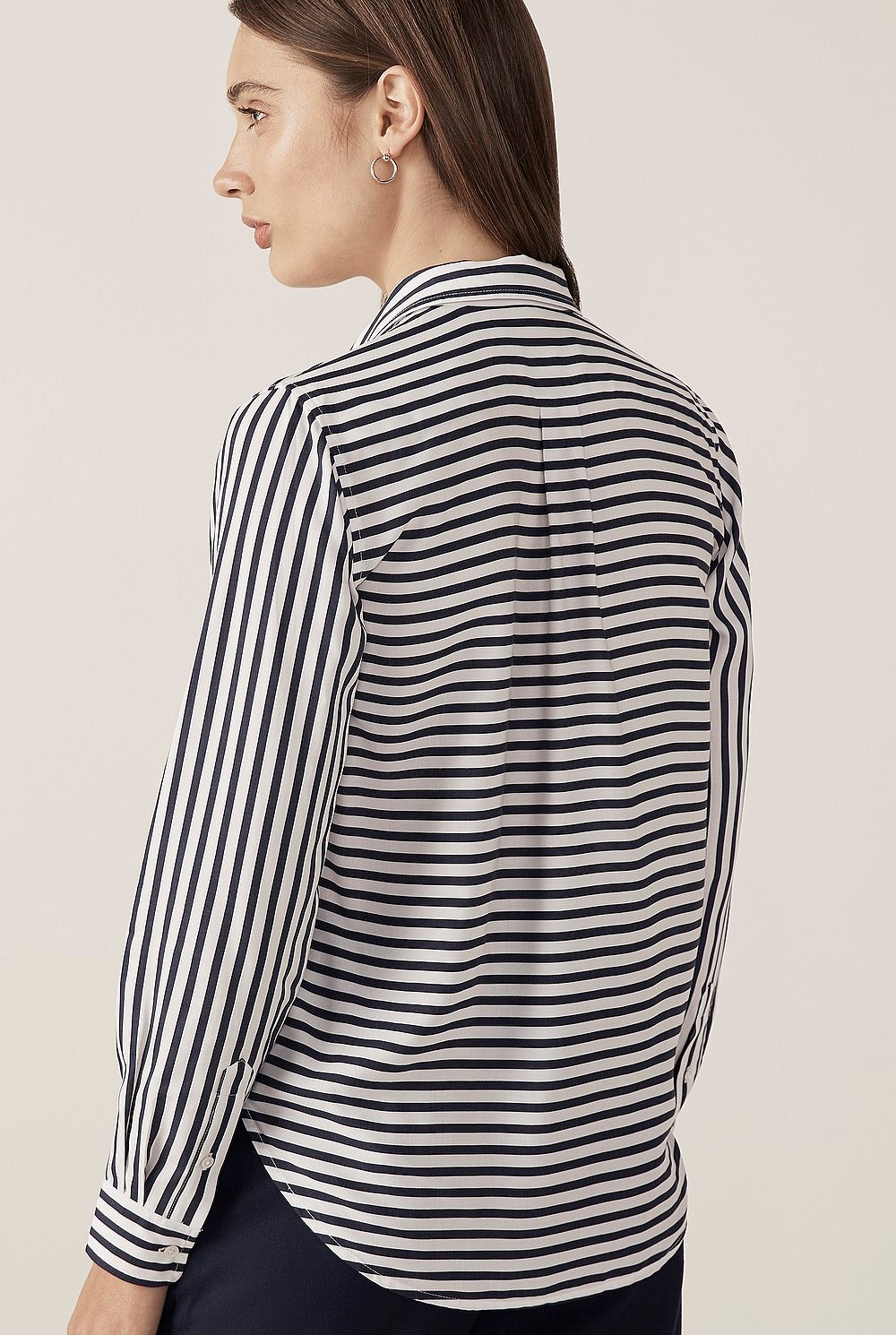 Modal Stripe Shirt