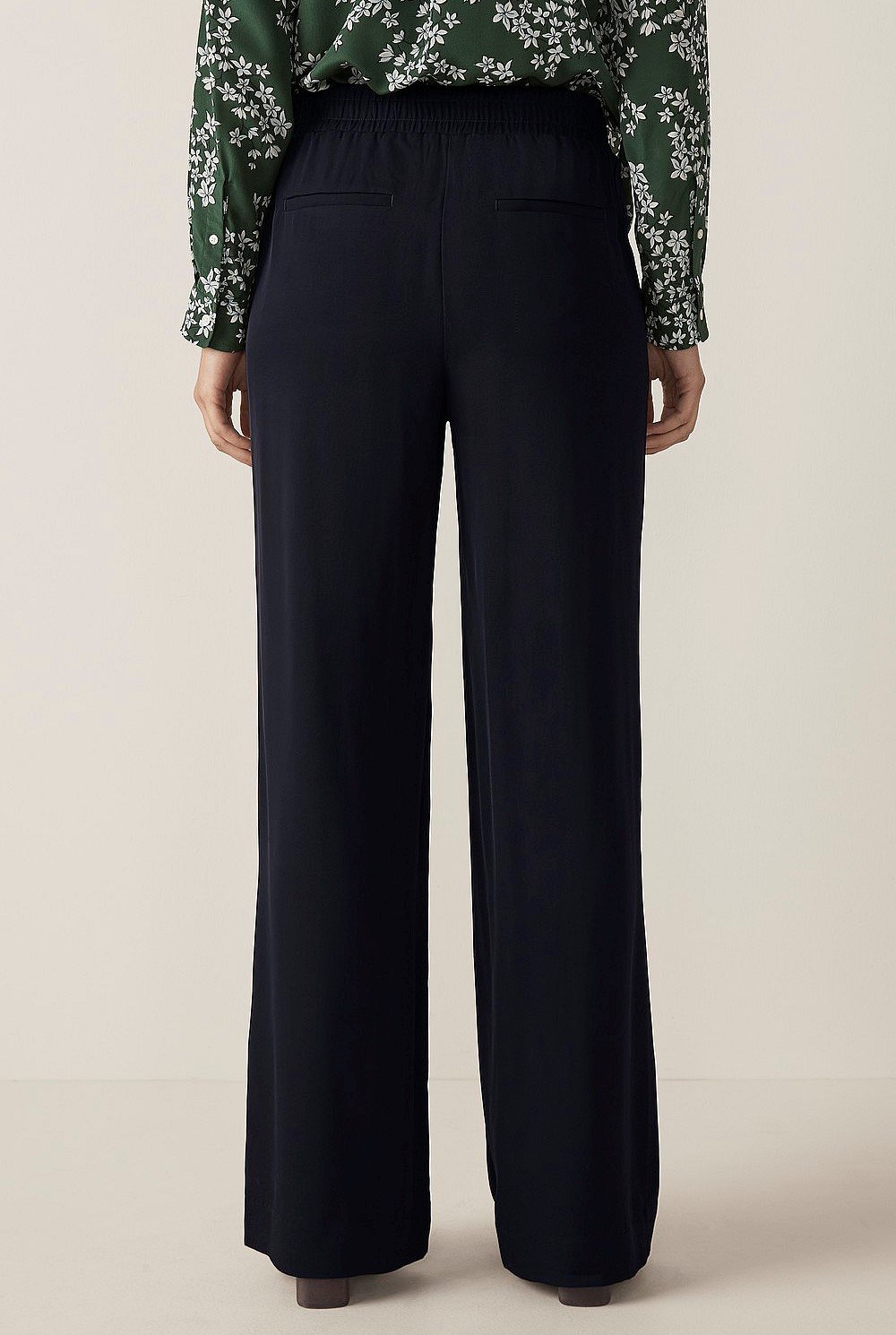 Pull On Wide Leg Pant