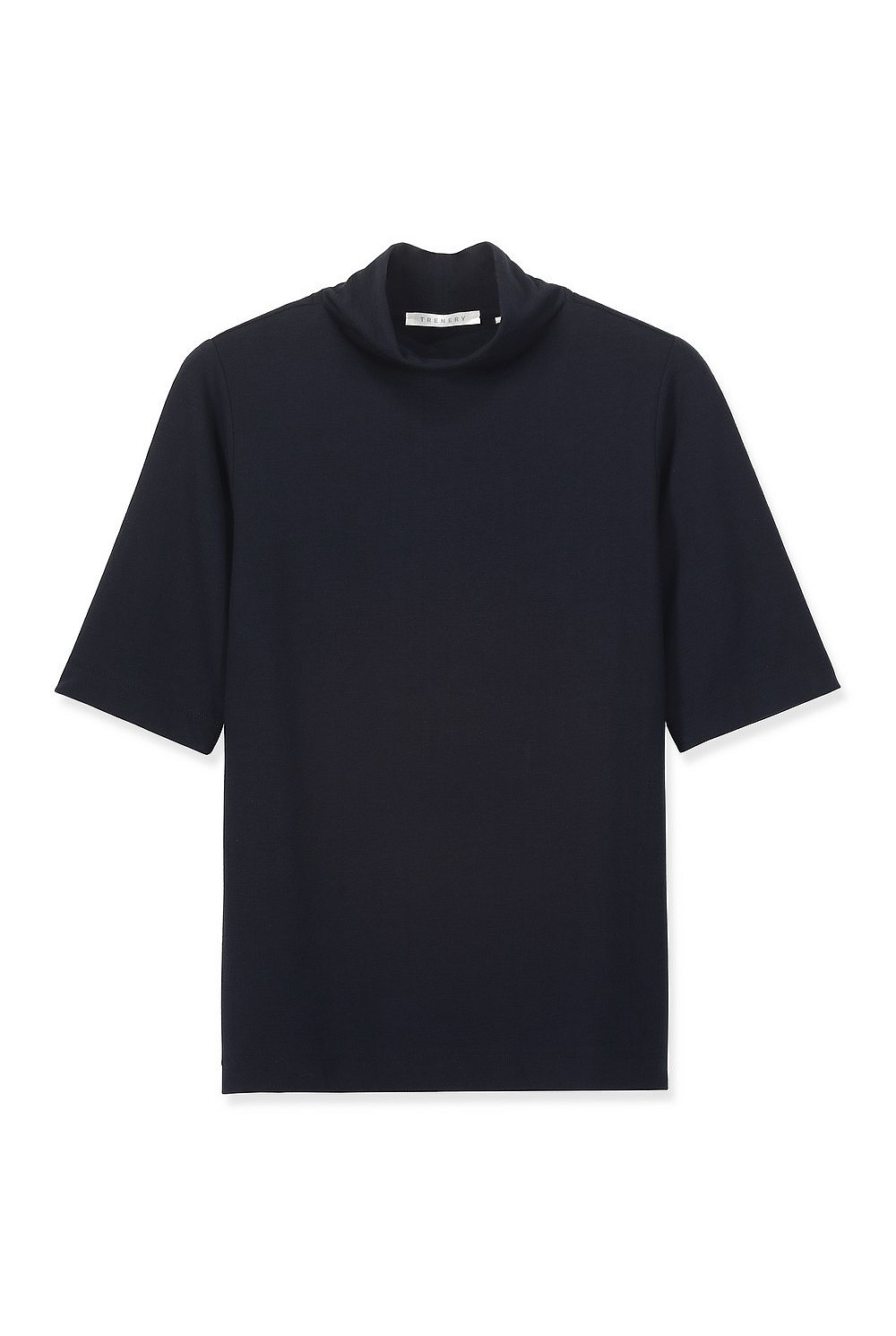 Mock Neck 1/2 Sleeve T-Shirt