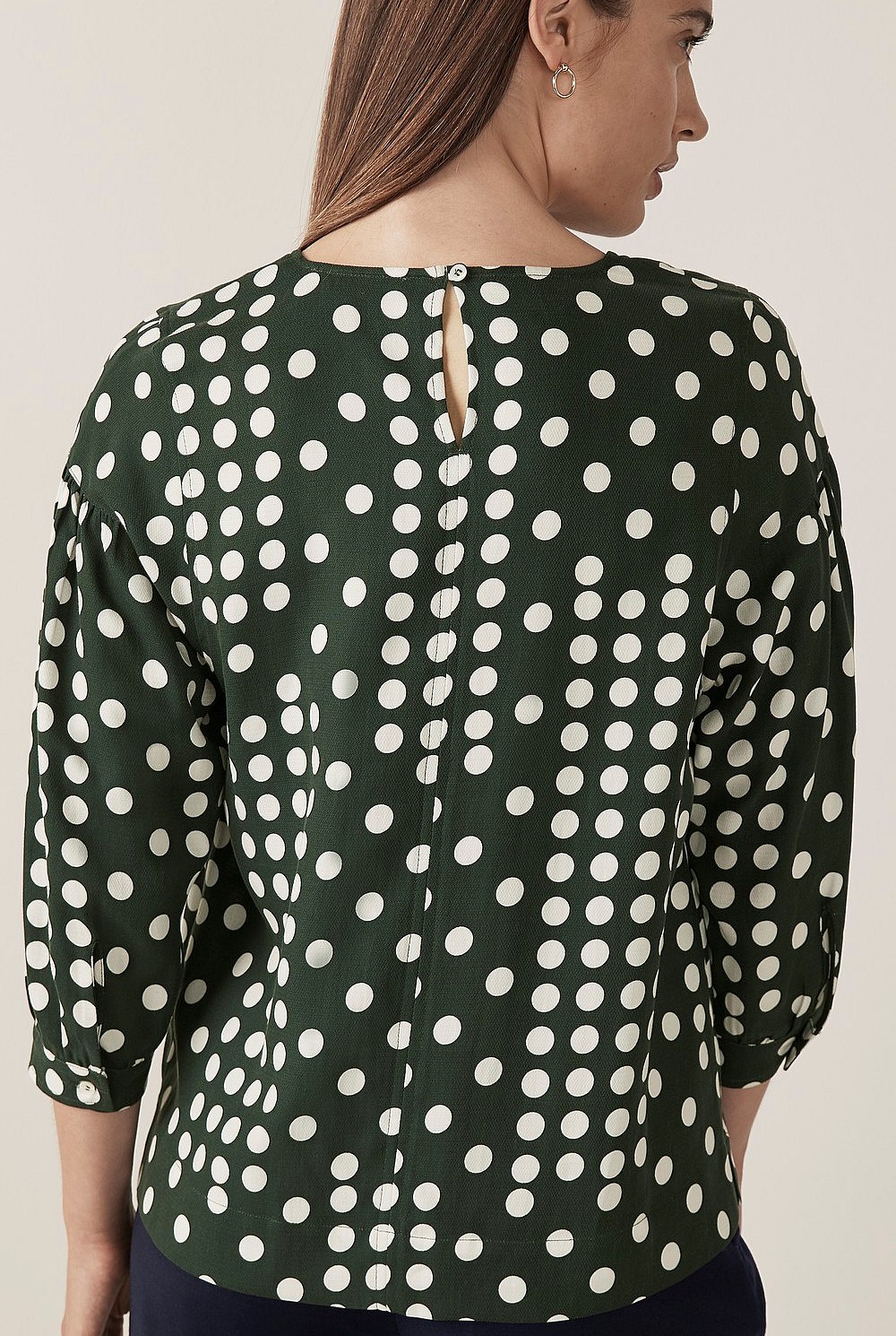 Block Spot Blouse
