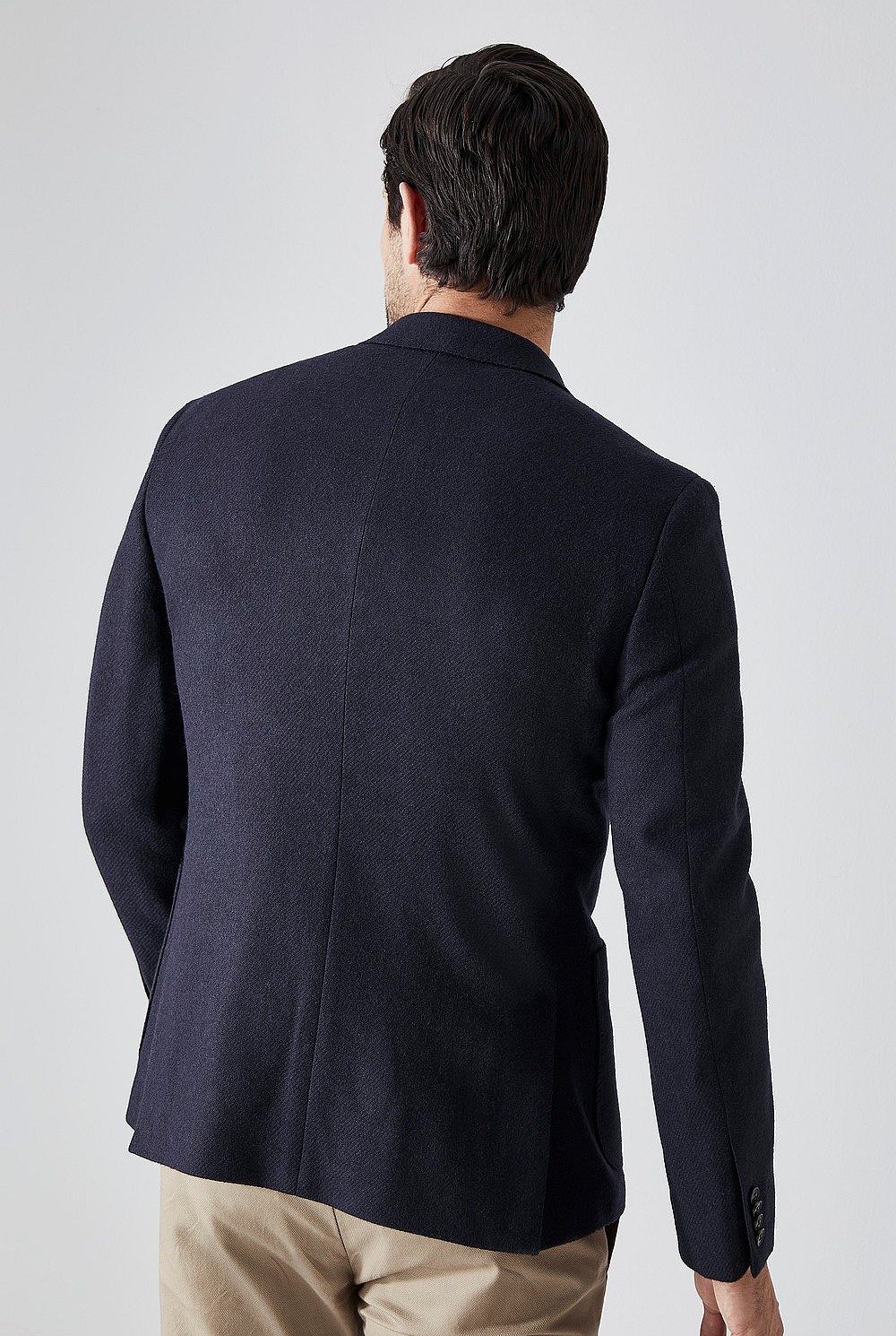Navy Tweed Blazer