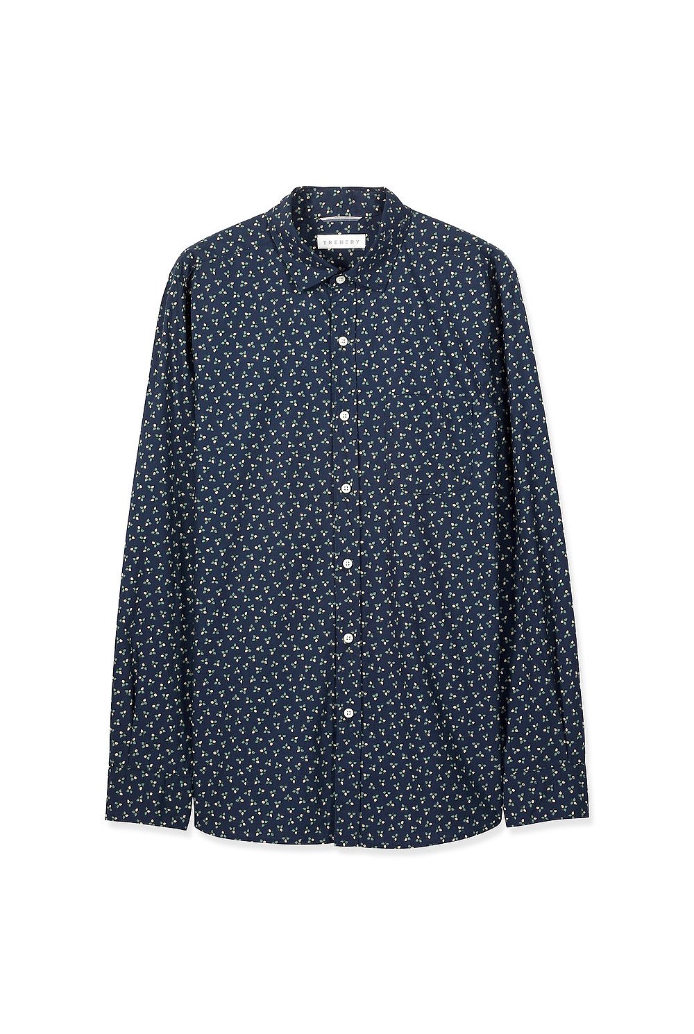 Autumn Leaf Print Shirt