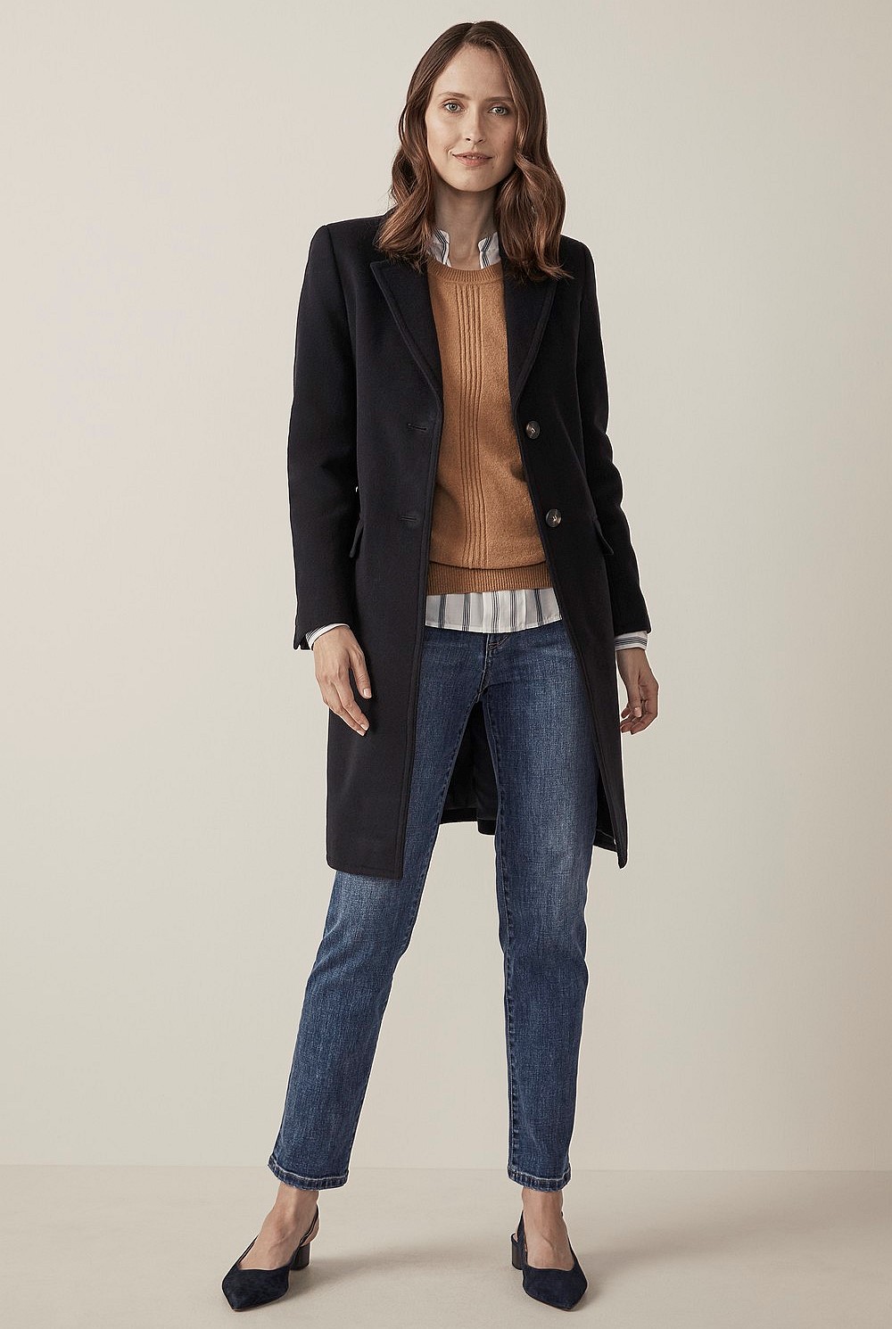 Yarn Dyed Modal Stripe Blouse
