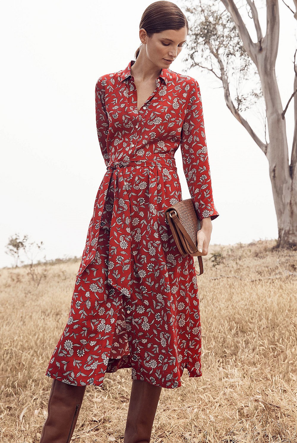 Paisley Floral Dress