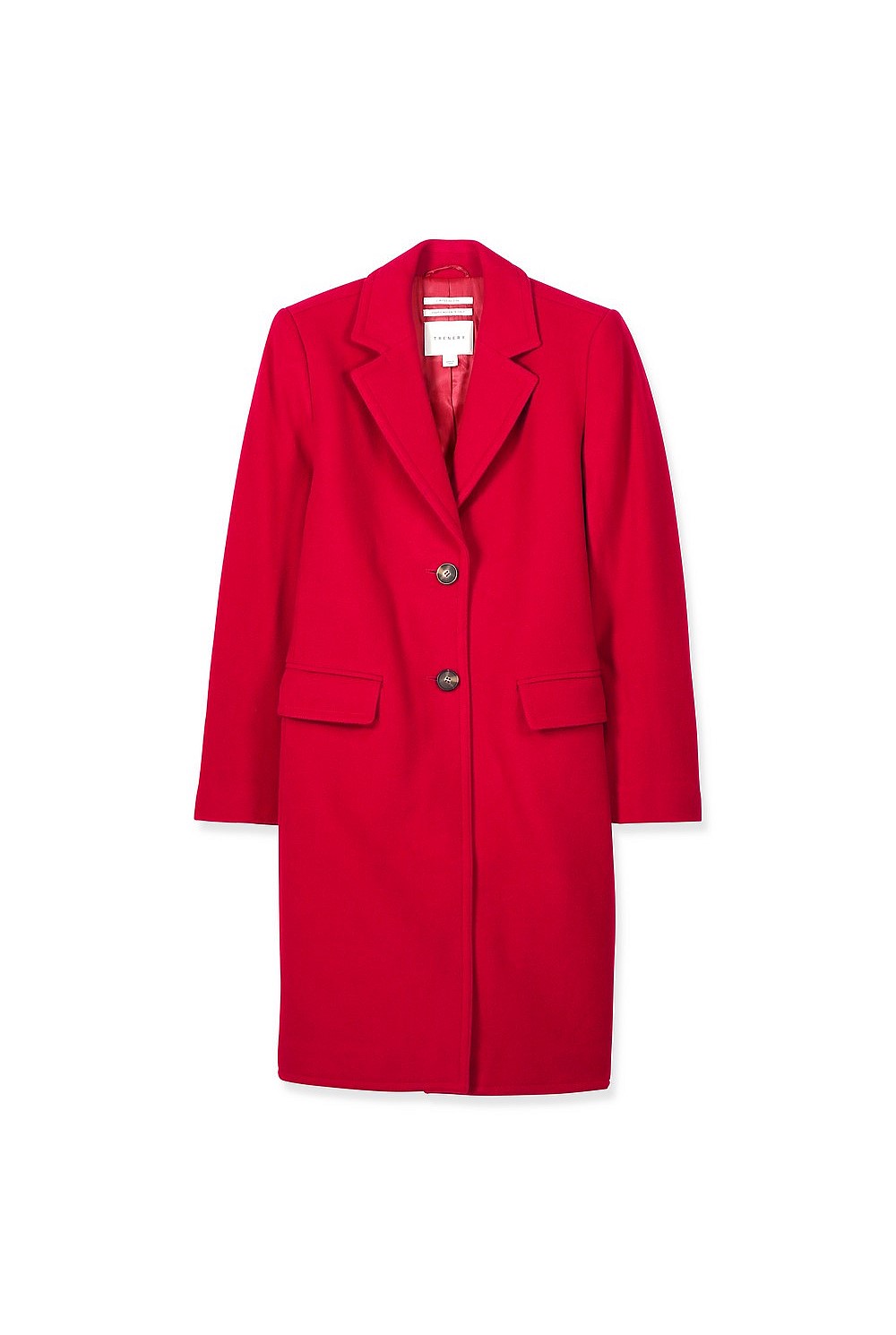 Wool Blend Car Coat