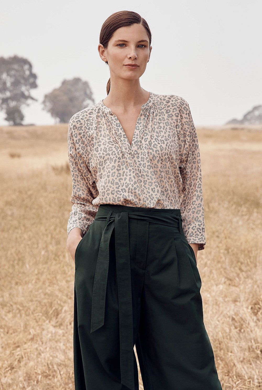 Modal Ocelot Spot Shirt