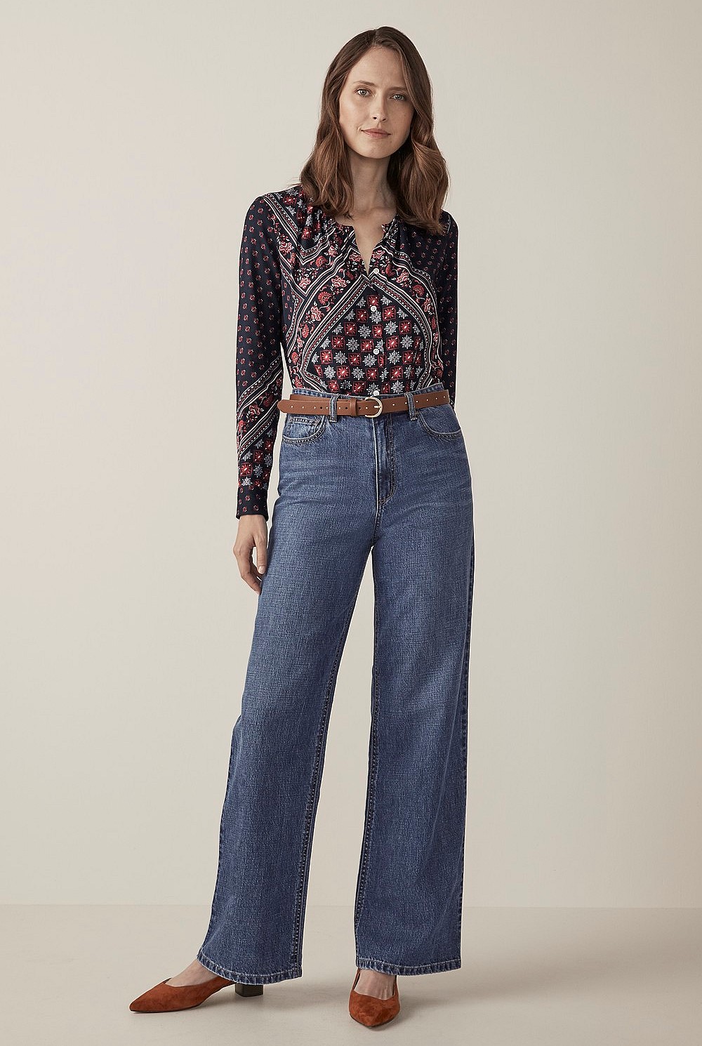 Moroccan Paisley Blouse