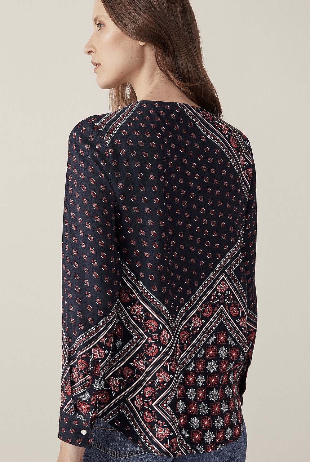 Moroccan Paisley Blouse