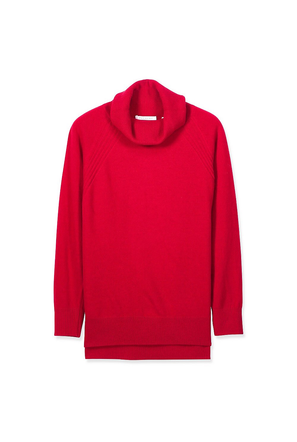 Merino Cashmere Roll Neck Tunic
