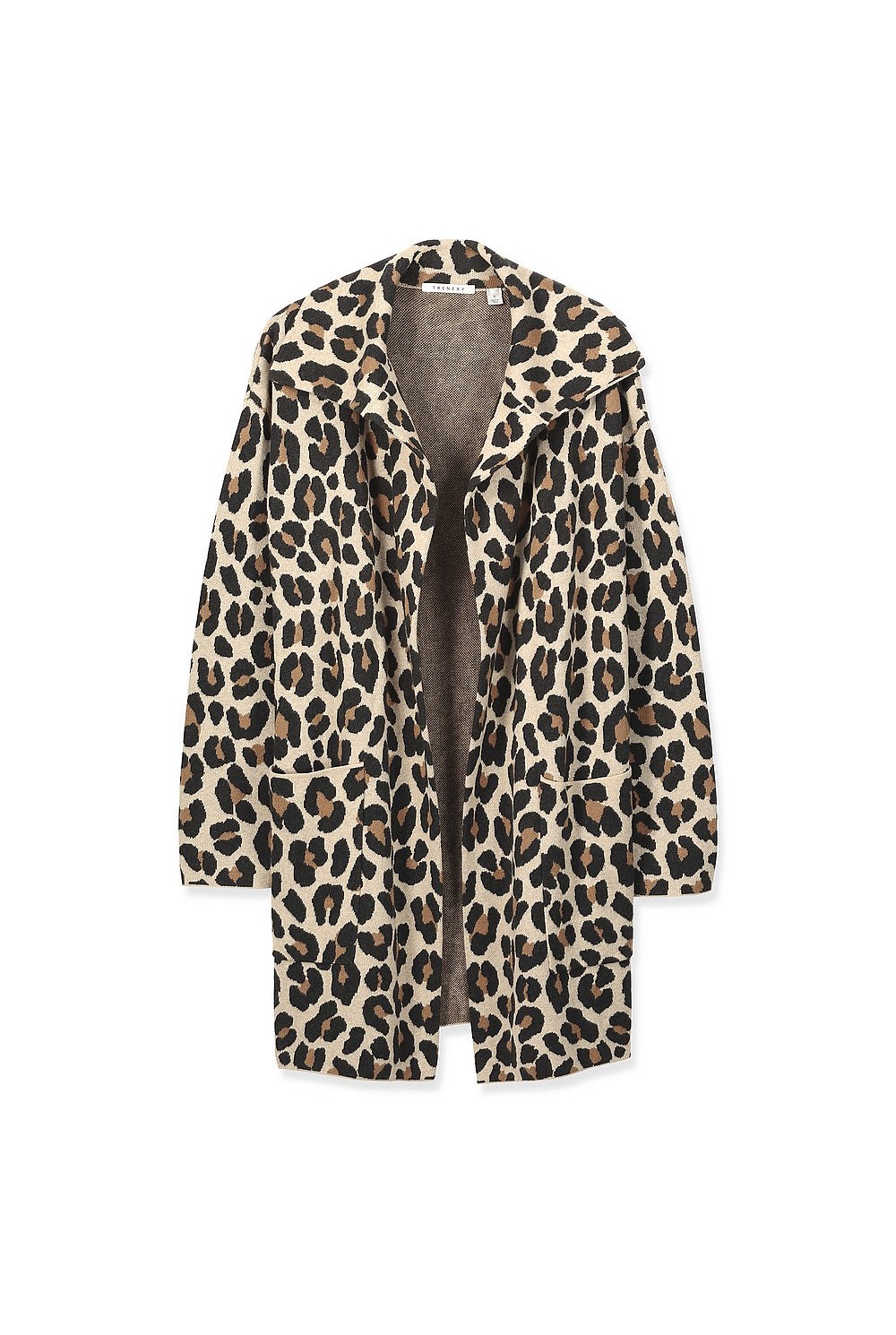 Cotton Blend Ocelot Cardigan