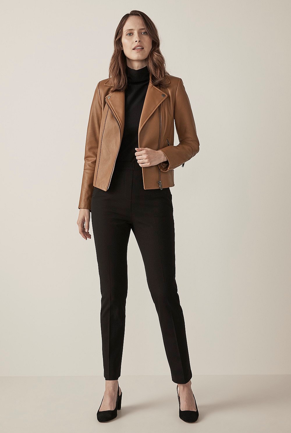 Leather Biker Jacket