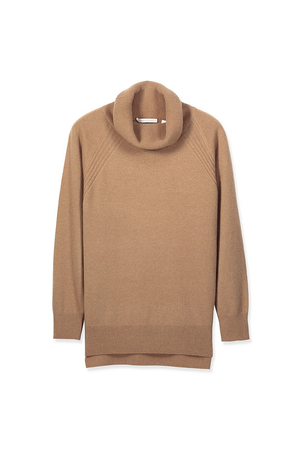 Merino Cashmere Roll Neck Tunic