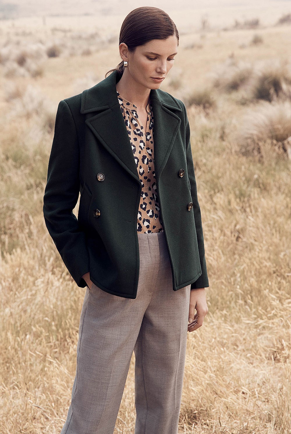 Leopard Print Blouse