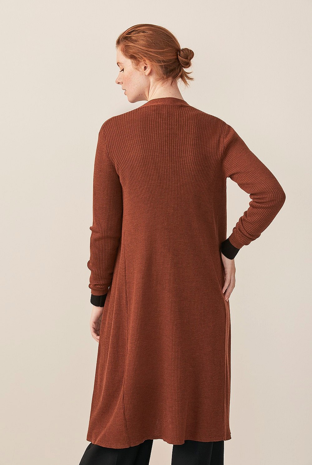 Merino Rib Cardigan