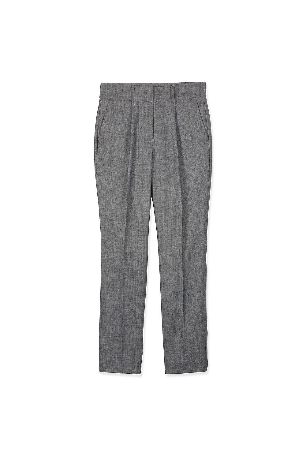 Yarn Dyed Pleat Front Pant