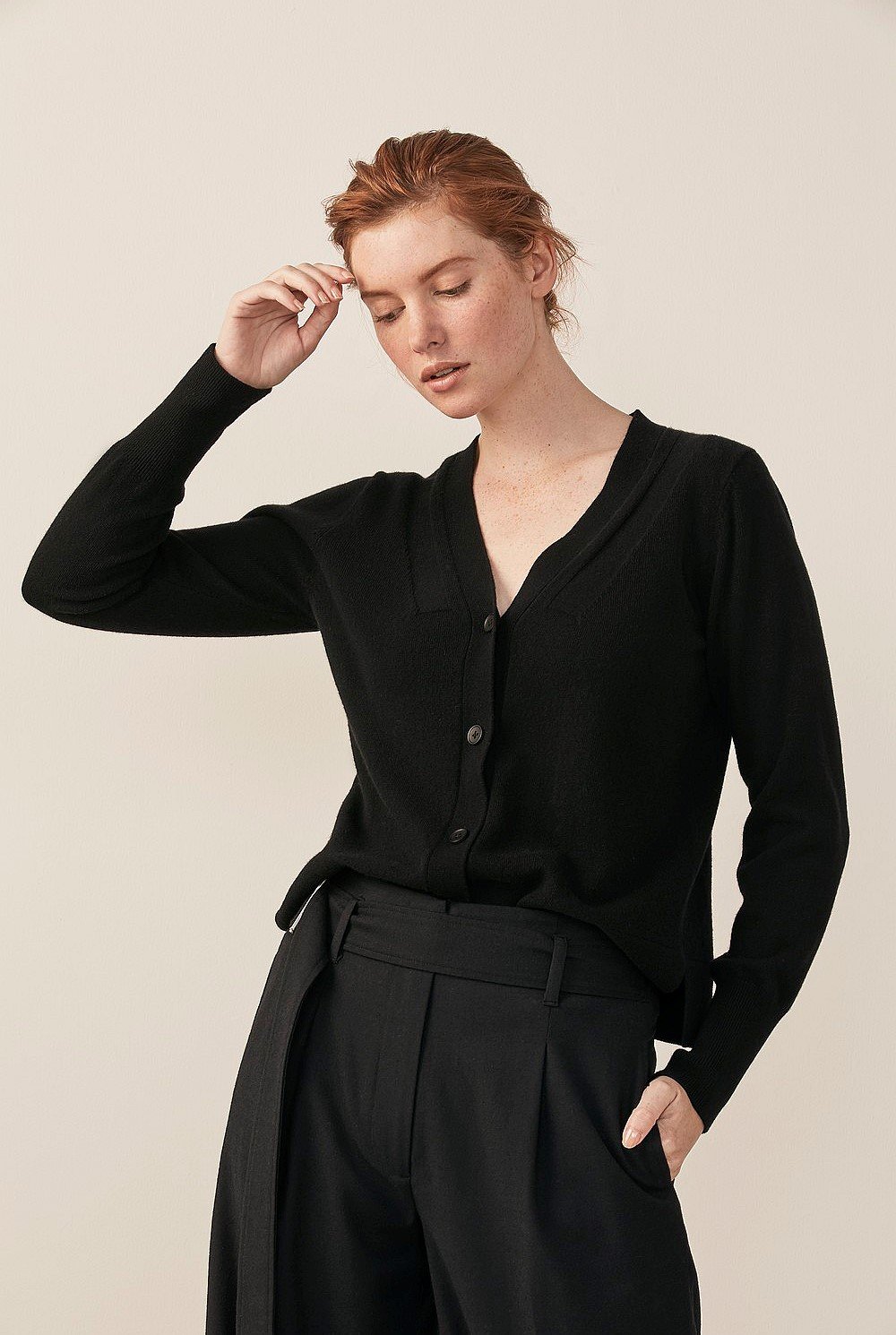 Needle Deflection Cardigan
