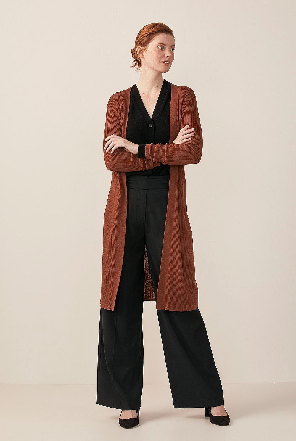 Needle Deflection Cardigan