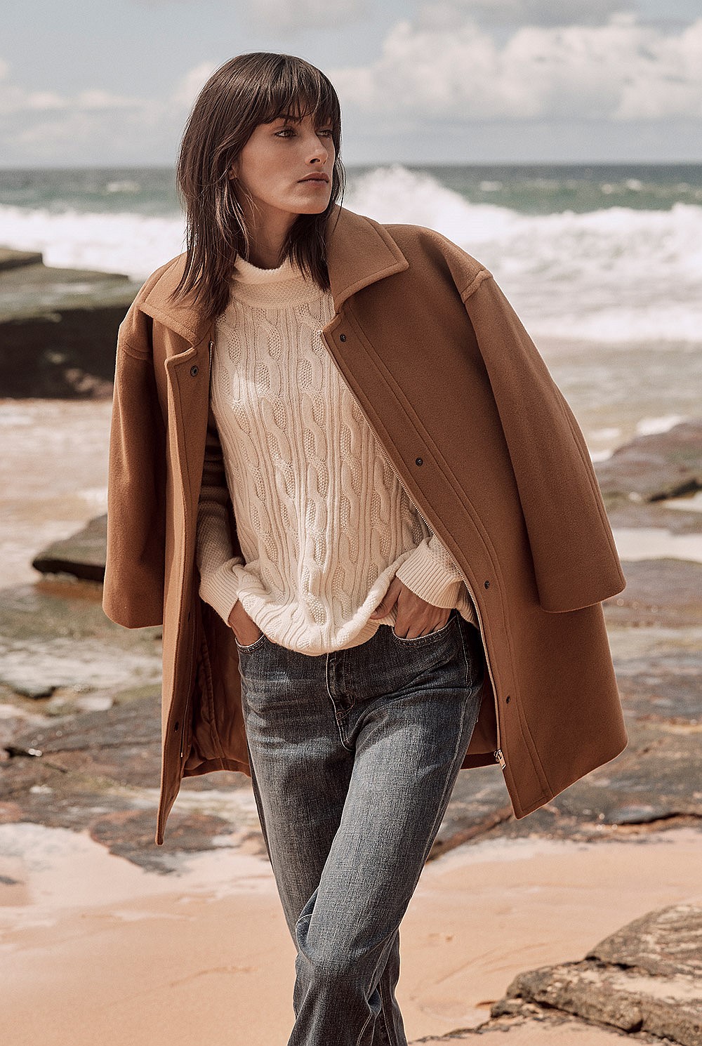 Relaxed Sporty Coat