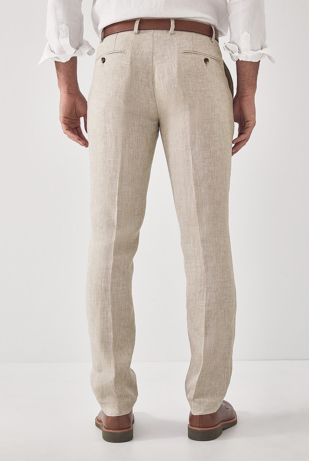 Regular Flax Irish Linen Trouser