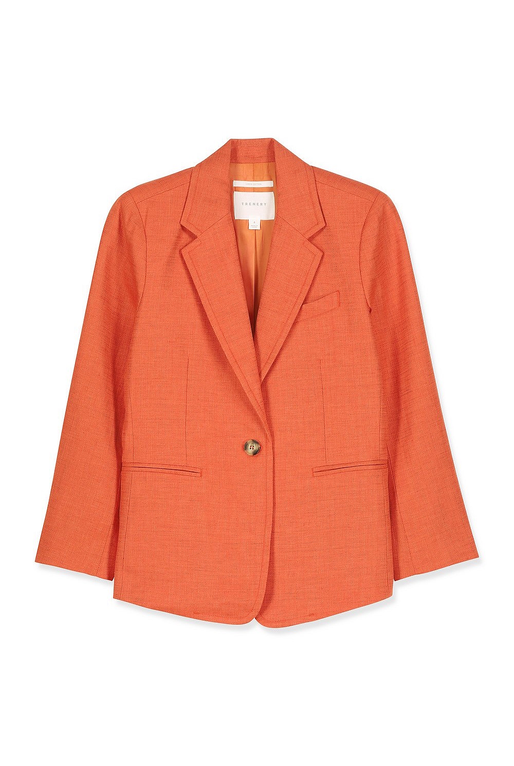 Cotton Linen Yarn Dyed Blazer