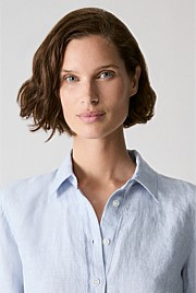 Yarn Dyed Linen Classic Shirt