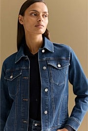 Australian Cotton Blend Classic Denim Jacket