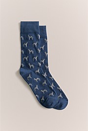 Greyhound Crew Sock